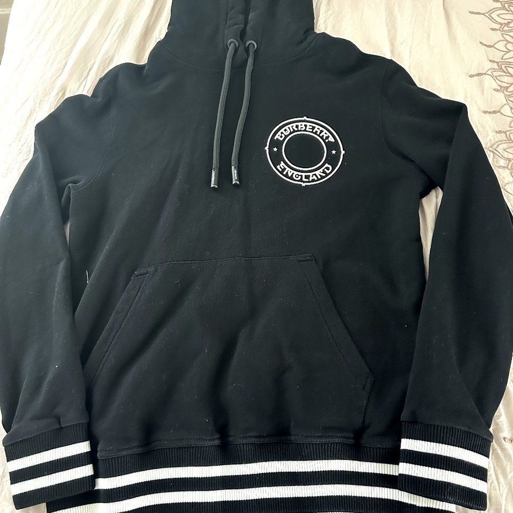 BURBERRY BEXTON RL LOGO HOODY SIZE XS